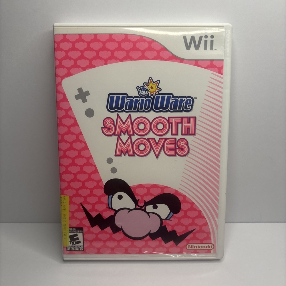 WarioWare Smooth Moves Wii (Nintendo Wii, 2007) Complete W/ Manual
